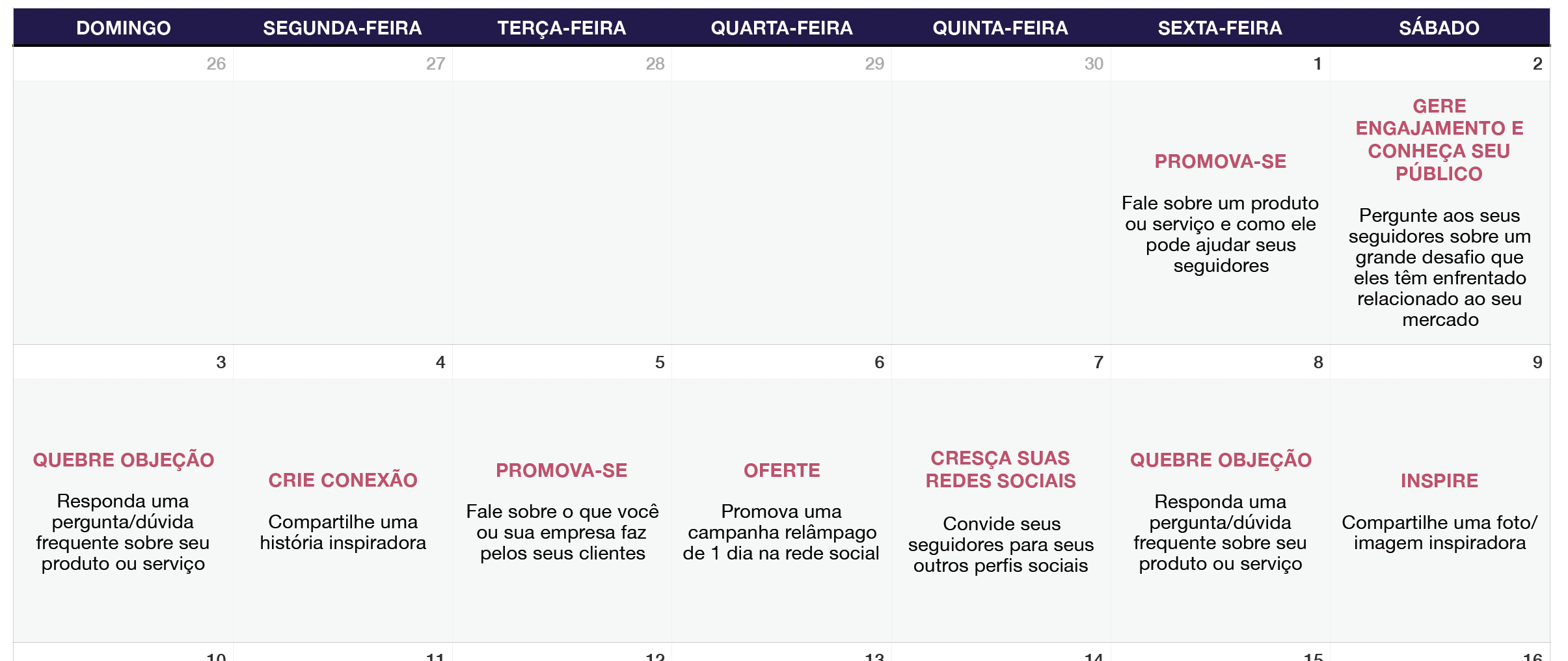 calendario para redes sociais 2020 negócios calendario para redes sociais 2020 negócios